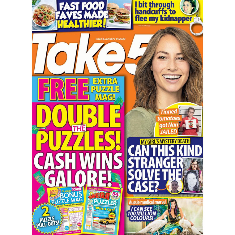 5 PACK of Take 5 Magazine