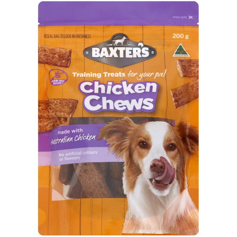 5 PACK of Baxter's Chicken Chews 200g