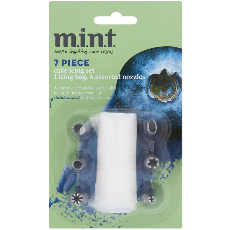 5 PACK of Mint Cake Icing Set