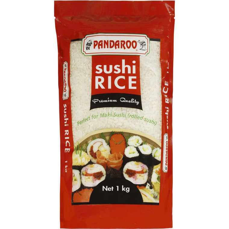 5 PACK of Pandaroo Sushi Rice  1kg