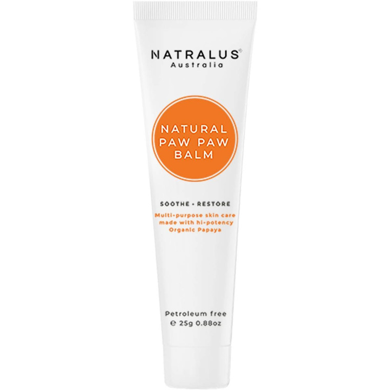 5 PACK of Natralus Natural Paw Paw Ointment 25g