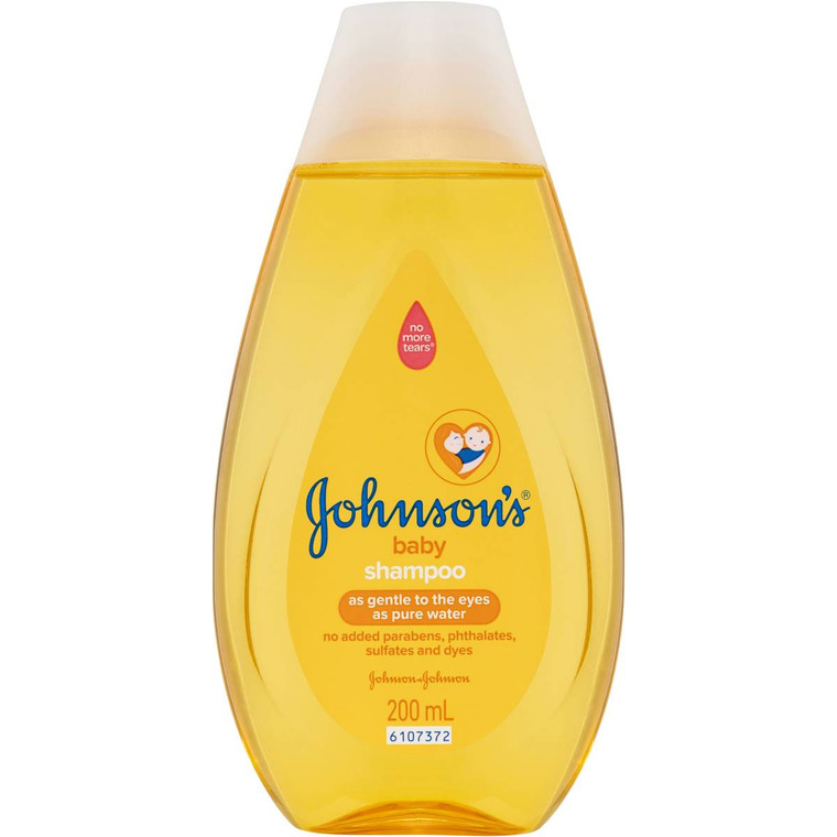 5 PACK of Johnson's Baby Shampoo Original 200ml