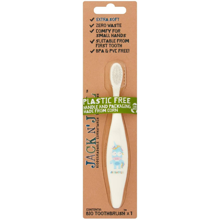 5 PACK of Jack N' Jill Kids Bio Toothbrush
