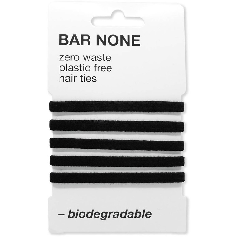 5 PACK of Bar None Hair Ties 5 pack