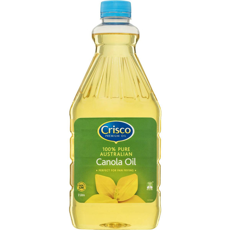 5 PACK of Crisco Canola Oil 2l