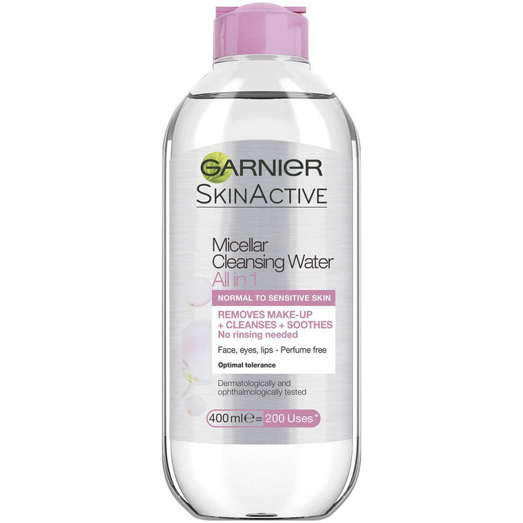 3 PACK OF Garnier Micellar Cleansing Water All Skin Types 400ml