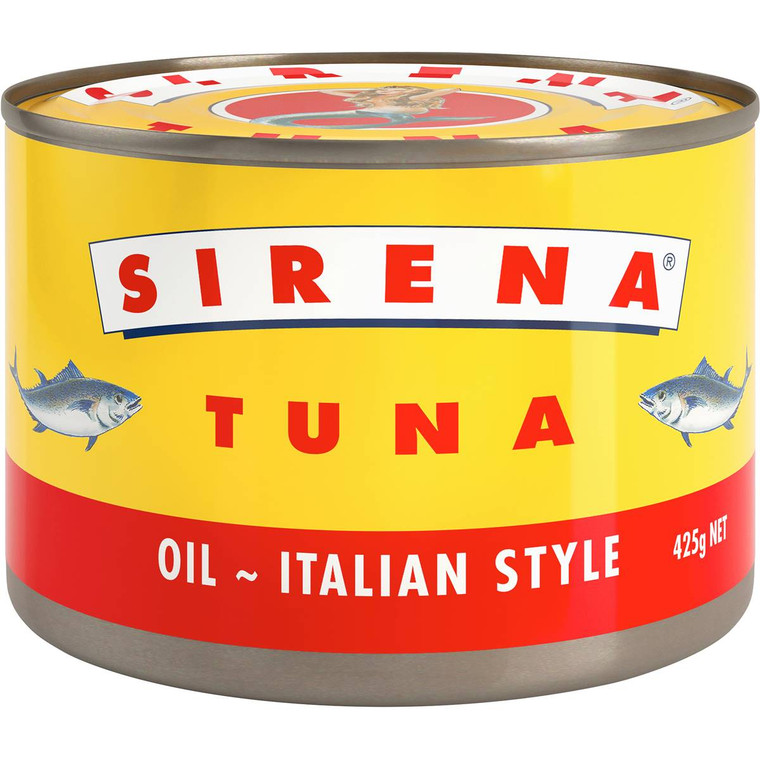 3 PACK OF Sirena Tuna In Oil Italian Style 425g