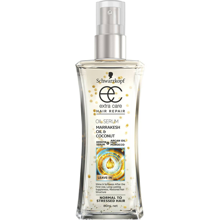 3 PACK OF Schwarzkopf Extra Care Treatment Marrakesh Oil 80ml