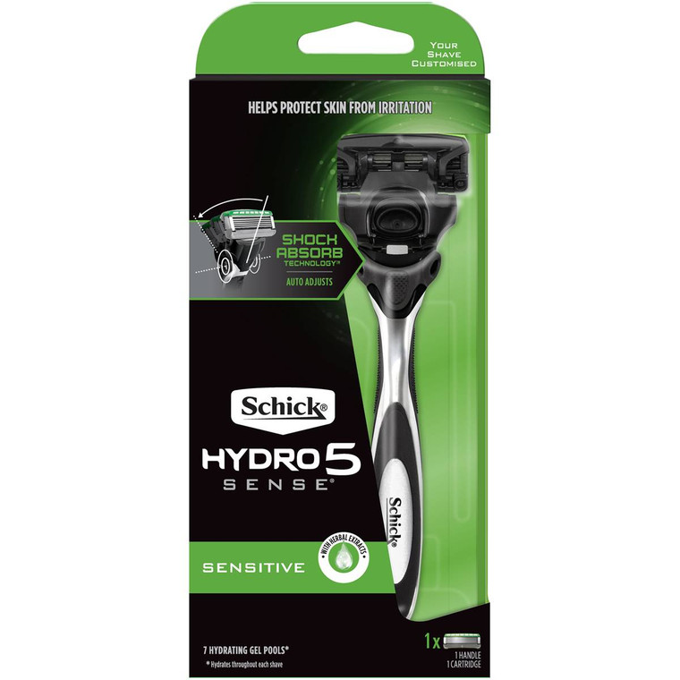 3 PACK OF Schick Hydro 5 Sense Comfort Kit