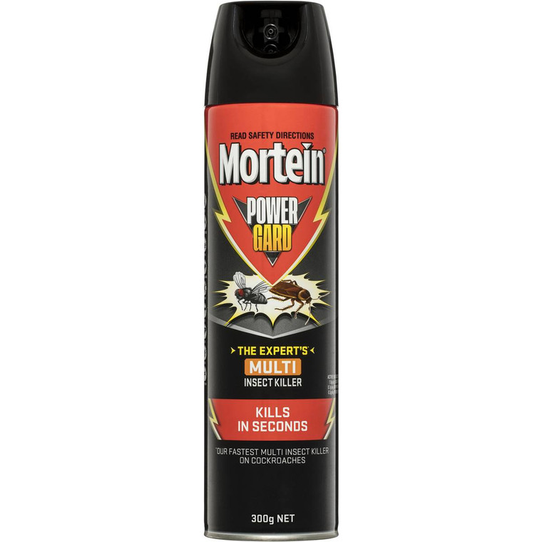 3 PACK OF Mortein Power Gard Multi Insect Killer 300g