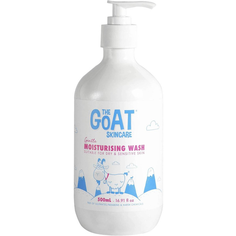 3 PACK OF Goat Skincare Moisturising Wash 500ml