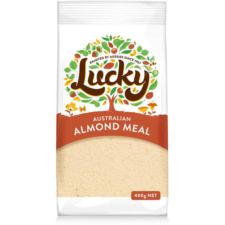 3 PACK OF Lucky Almond Meal 400g