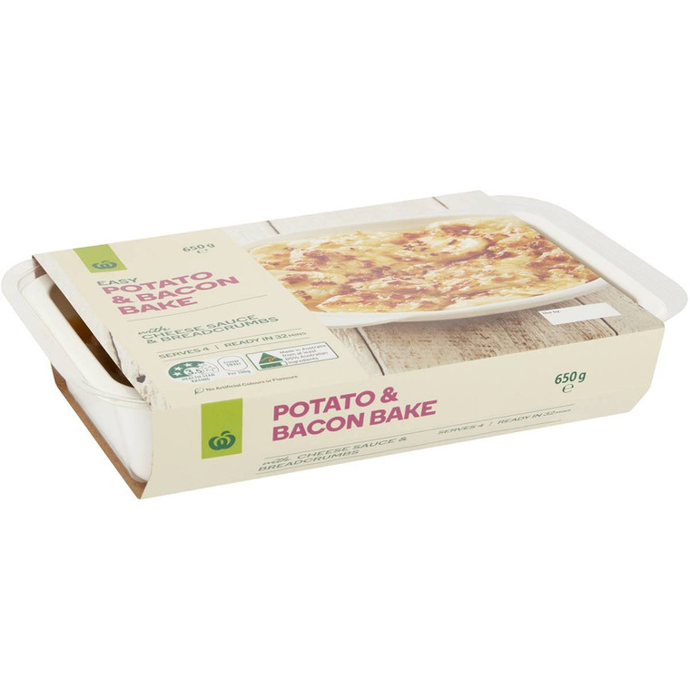 3 PACK OF WW Potato Bake Chilled Meal 650g