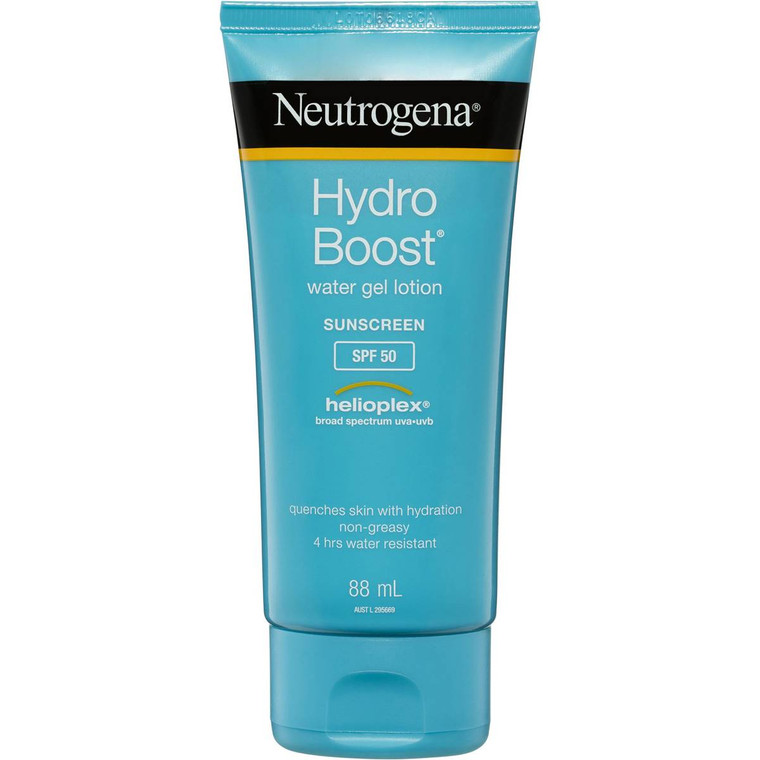 3 PACK OF Neutrogena Hydro Boost Water Gel Lotion Spf 50 88ml