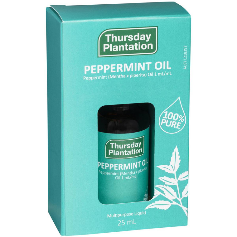 3 PACK OF Thursday Plantation Peppermint Oil 25ml