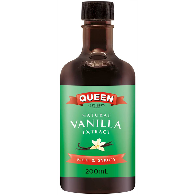 3 PACK OF Queen Natural Vanilla Extract 200ml