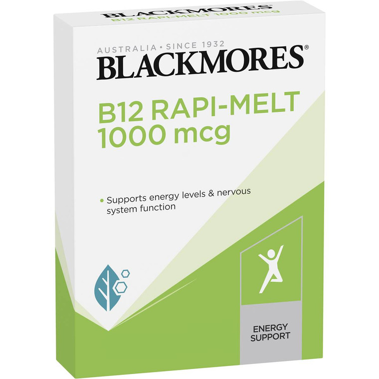 3 PACK OF Blackmores B12 Rapi-melt 1000 Mcg 30 pack