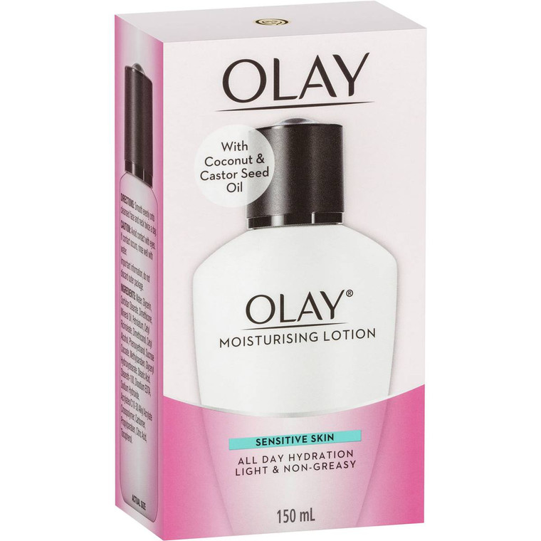 3 PACK OF Olay Moisturising Lotion For Sensitive Skin 150ml