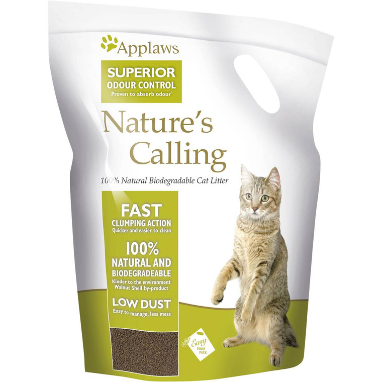 3 PACK OF Applaws Nature's Calling Cat Litter 2.7kg