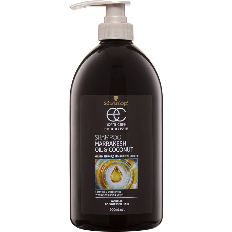 3 PACK OF Schwarzkopf Extra Care Marrakesh Oil Shampoo 900ml