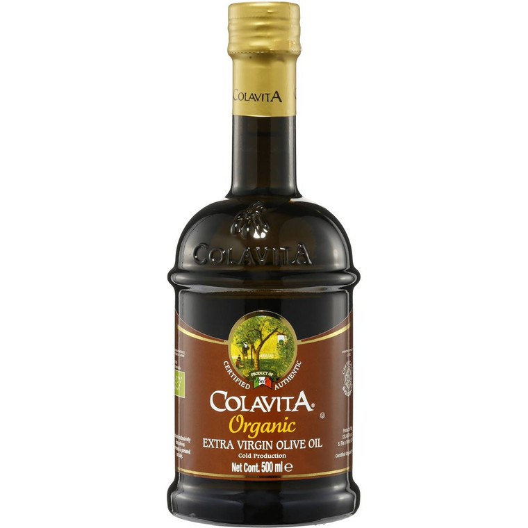3 PACK OF Colavita Extra Virgin Olive Oil Organic 500ml