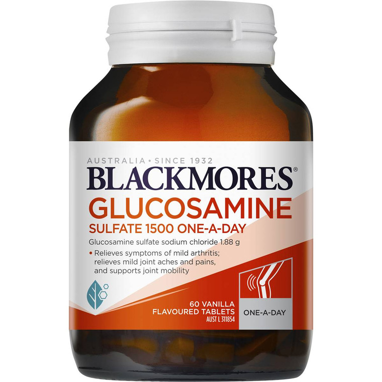 3 PACK OF Blackmores Glucosamine Sulfate 1500mg Tablets 60 pack