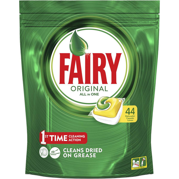 3 PACK OF Fairy Dishwasher Tablets All In One Lemon 44 capsules