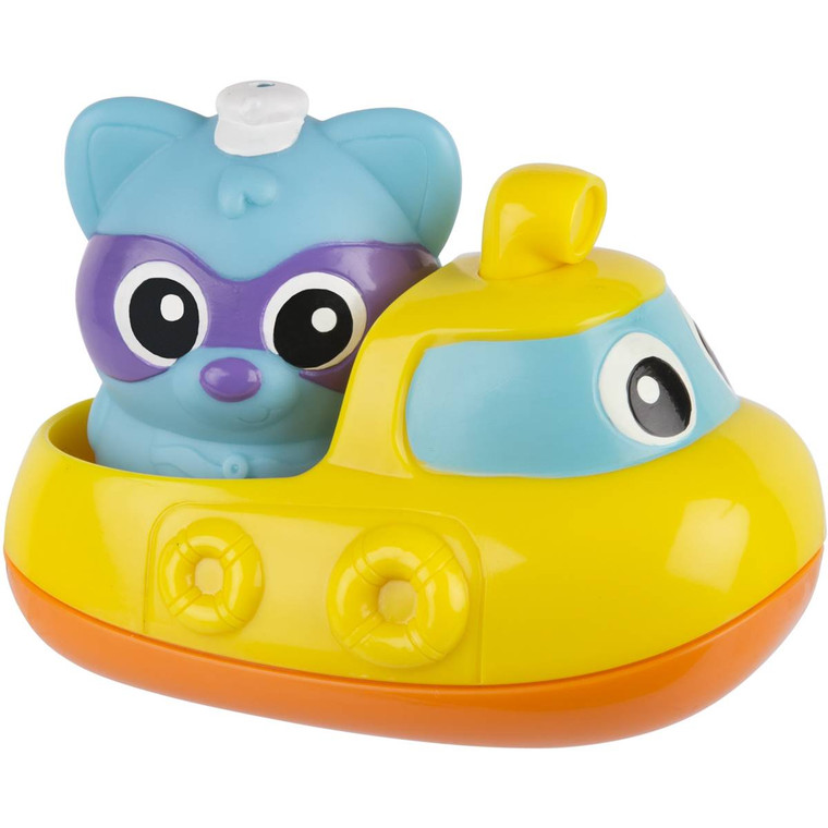3 PACK OF Playgro Rainy Raccoon's Musical Submarine