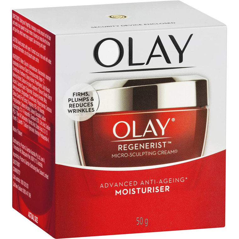3 PACK OF Olay Regenerist Micro-sculpting Face Cream Moisturiser 50g