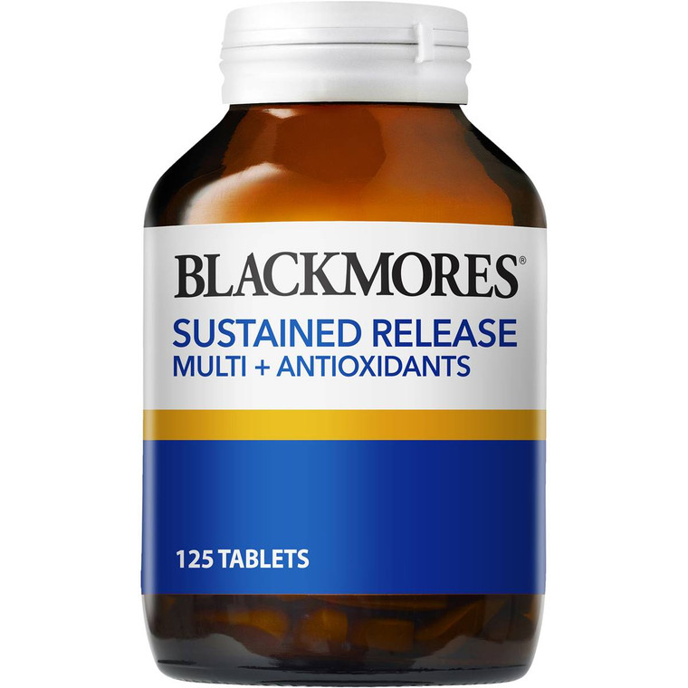 3 PACK OF Blackmores Multivitamin & Antioxidant Tablets 125pk