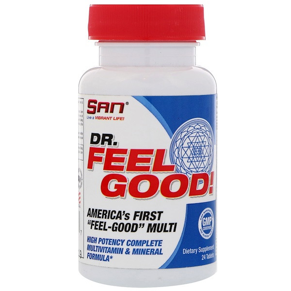 SAN Nutrition, Dr Feelgood, Multivitamin, 24 Tablets