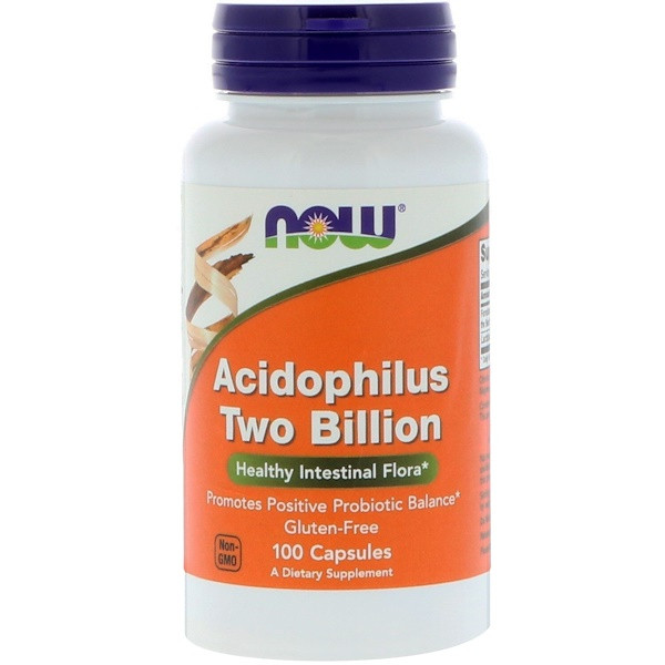 <img alt="Now Foods, Acidophilus Two Billion, 100 Capsules" title="Now Foods, Acidophilus Two Billion, 100 Capsules,733739029058"