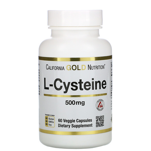 <img alt="California Gold Nutrition, L-Cysteine, AjiPure, 500 mg, 60 Veggie Capsules" title="California Gold Nutrition, L-Cysteine, AjiPure, 500 mg, 60 Veggie Capsules,898220011308"