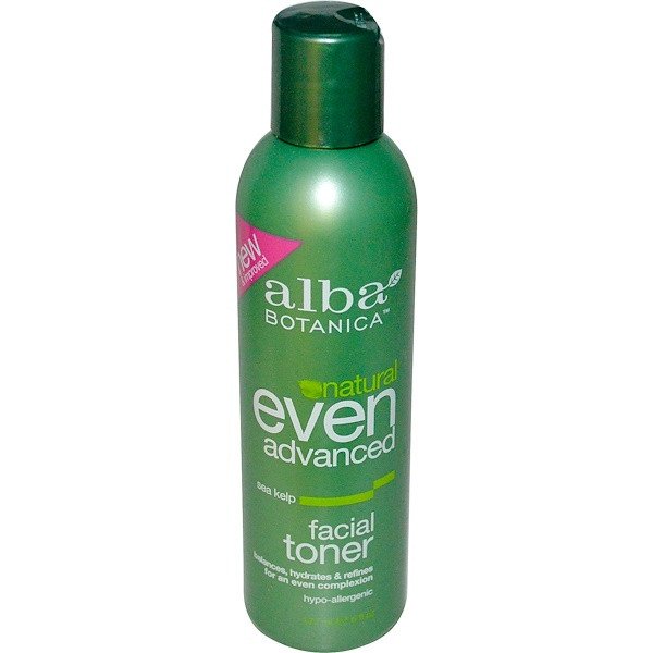 Alba Botanica, Natural Even Advanced, Facial Toner, Sea Kelp, 6 fl oz (177 ml)
