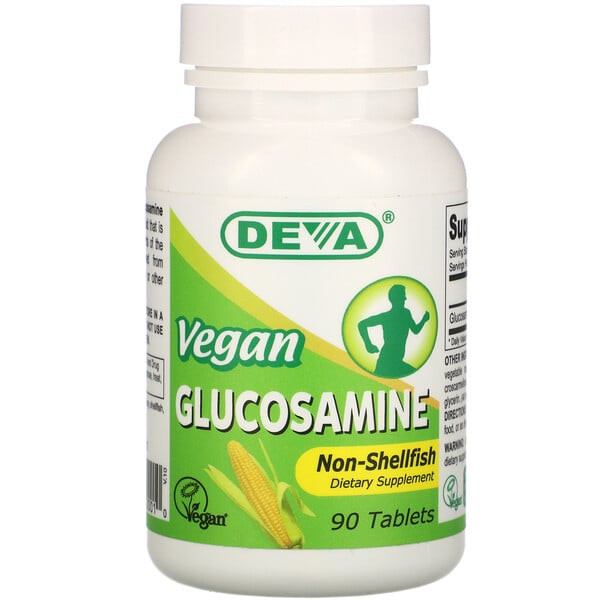 <img alt="Deva, Glucosamine, Vegan , 90 Tablets" title="Deva, Glucosamine, Vegan , 90 Tablets,895634000010"