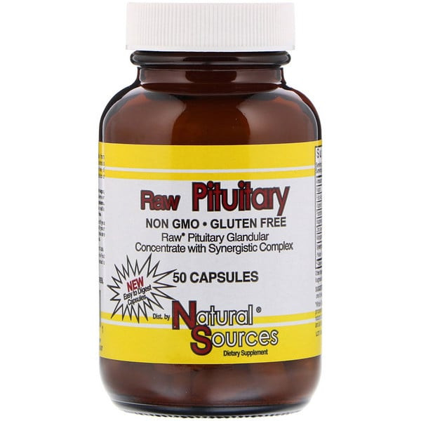 <img alt="Natural Sources, Raw Pituitary, 50 Capsules" title="Natural Sources, Raw Pituitary, 50 Capsules,726511251501"