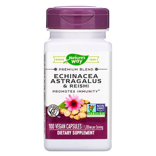 <img alt="Natures Way, Echinacea Astragalus & Reishi, 400 mg, 100 Veg. Capsules" title="Natures Way, Echinacea Astragalus & Reishi, 400 mg, 100 Veg. Capsules,033674004135"