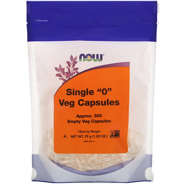 <img alt="Now Foods, Single "0" Veg Capsules,  , Approx. 300 Empty Veg Capsules" title="Now Foods, Single "0" Veg Capsules,  , Approx. 300 Empty Veg Capsules,733739051028"