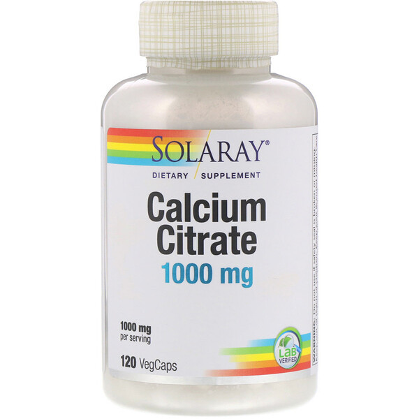 <img alt="Solaray Calcium Citrate - 120 Capsules" title="Solaray Calcium Citrate - 120 Capsules,076280045857"