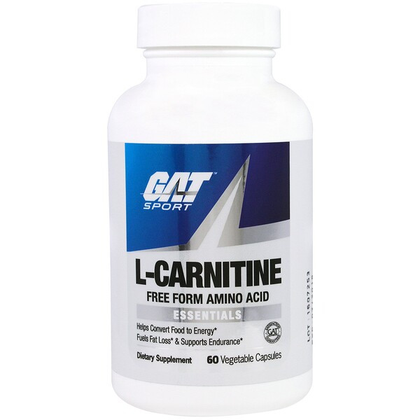 <img alt="GAT, L-Carnitine, 60 Veggie Caps" title="GAT, L-Carnitine, 60 Veggie Caps,816170020669"