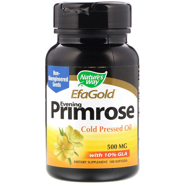 <img alt="Natures Way, EfaGold, Evening Primrose, 500 mg, 100 Softgels" title="Natures Way, EfaGold, Evening Primrose, 500 mg, 100 Softgels,033674154168"
