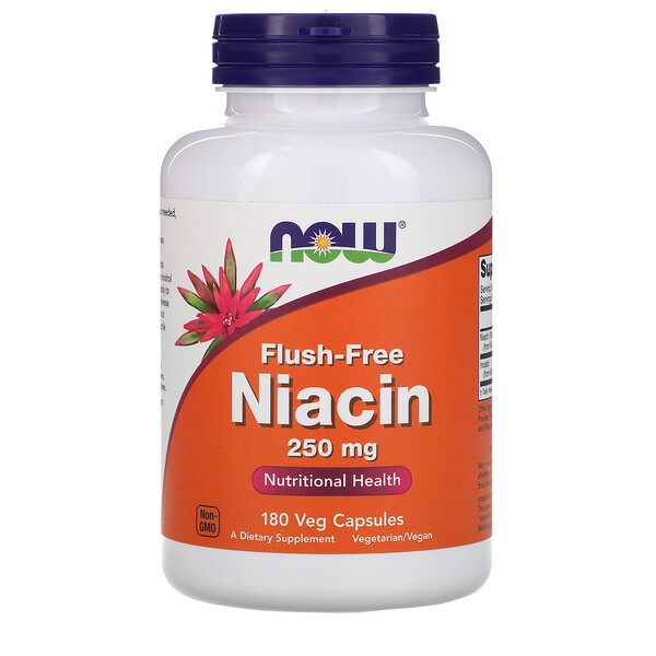 <img alt="Now Foods, Flush-Free Niacin, 250 mg, 180 Veg Capsules" title="Now Foods, Flush-Free Niacin, 250 mg, 180 Veg Capsules,733739004840"