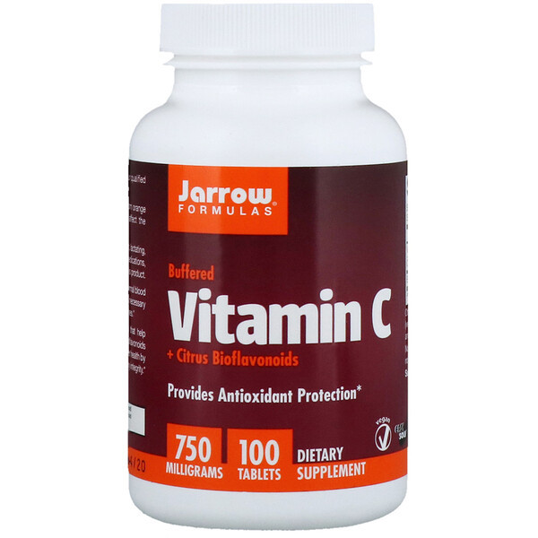 <img alt="Jarrow Formulas, Vitamin C, 750 mg, 100  Tablets" title="Jarrow Formulas, Vitamin C, 750 mg, 100  Tablets,790011120155"
