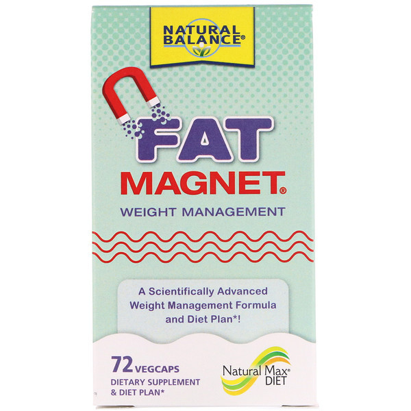 <img alt="Natural Balance, Fat Magnet, Weight Management, 72 Vegcaps" title="Natural Balance, Fat Magnet, Weight Management, 72 Vegcaps,047868271142"