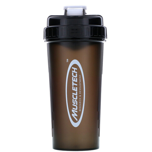 3 PACK of Muscletech, Typhoon Shaker Cup, Black, 24 oz (700 ml)
