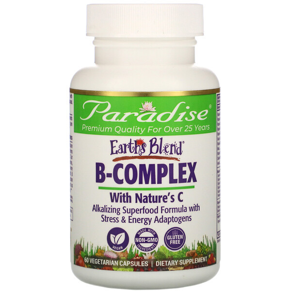<img alt="Paradise Herbs, Orac-Energy, Earths Blend, B-Complex with Co-Enzyme Activated Bs, 60 Vegetarian Capsules" title="Paradise Herbs, Orac-Energy, Earths Blend, B-Complex with Co-Enzyme Activated Bs, 60 Vegetarian Capsules,601944778668"