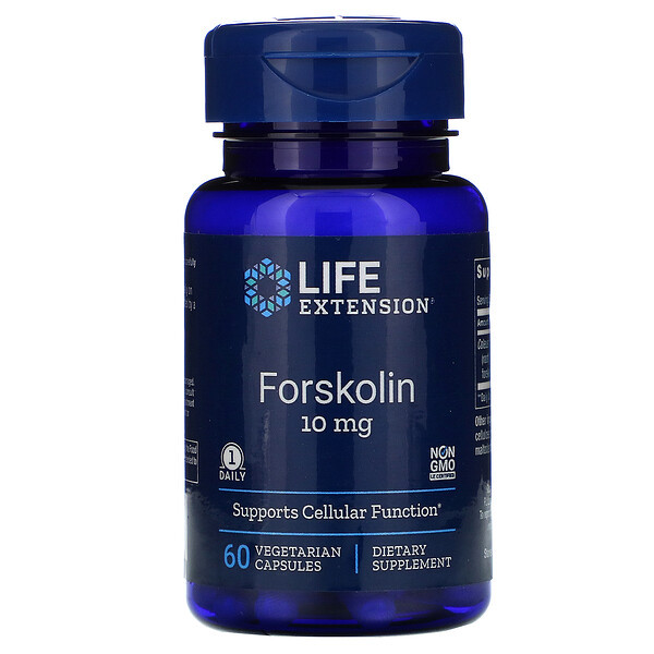 <img alt="Life Extension, Forskolin, 10 mg, 60 Vegetarian Capsules" title="Life Extension, Forskolin, 10 mg, 60 Vegetarian Capsules,737870154464"