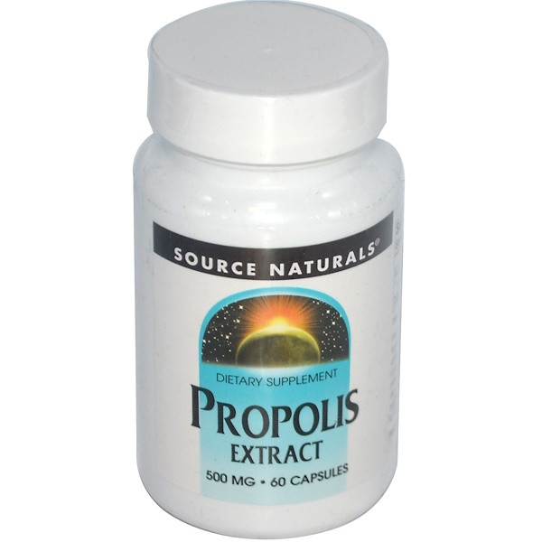 <img alt="Source Naturals, Propolis Extract, 500 mg, 60 Capsules" title="Source Naturals, Propolis Extract, 500 mg, 60 Capsules,021078006060"