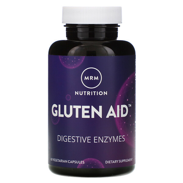 <img alt="MRM, Gluten Aid, 60 Vegetarian Capsules" title="MRM, Gluten Aid, 60 Vegetarian Capsules,609492310194"