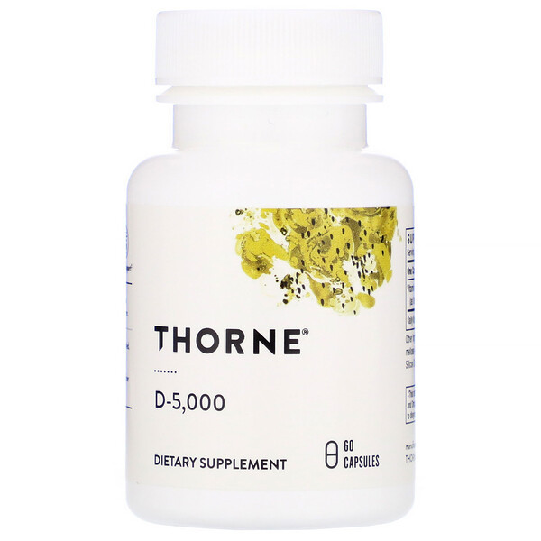 <img alt="Thorne Research, D-5,000, 60 Capsules" title="Thorne Research, D-5,000, 60 Capsules,693749138013"